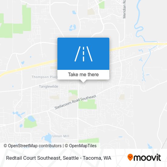Mapa de Redtail Court Southeast