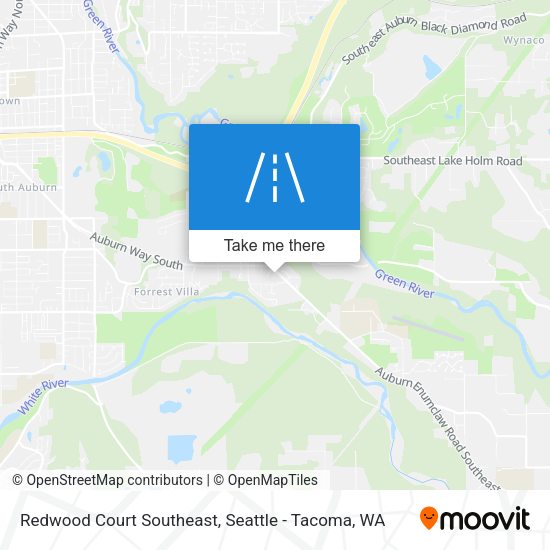 Redwood Court Southeast map