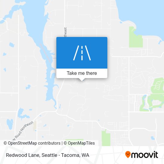 Mapa de Redwood Lane
