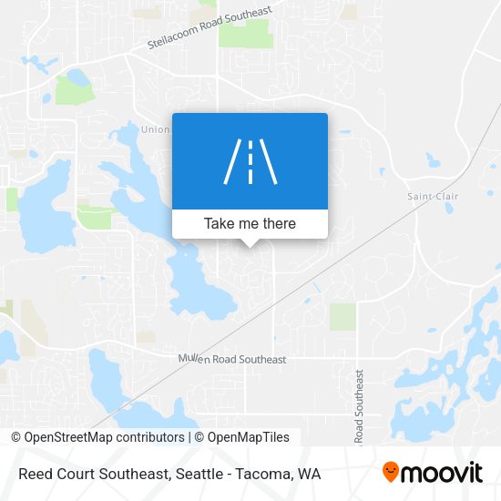 Mapa de Reed Court Southeast