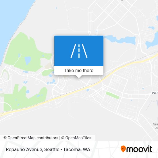 Repauno Avenue map