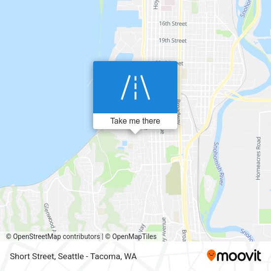Short Street map