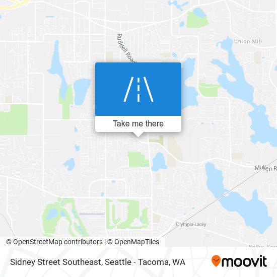 Sidney Street Southeast map