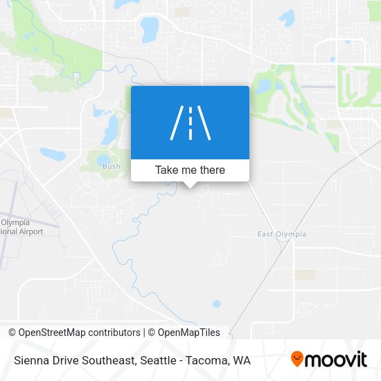 Mapa de Sienna Drive Southeast