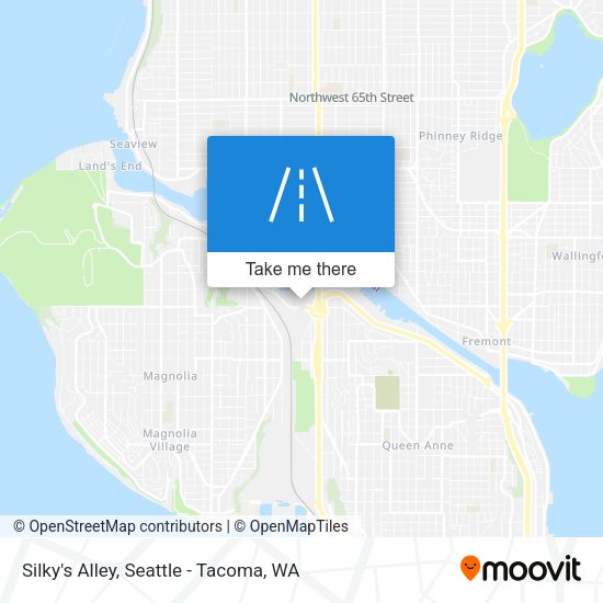 Silky's Alley map