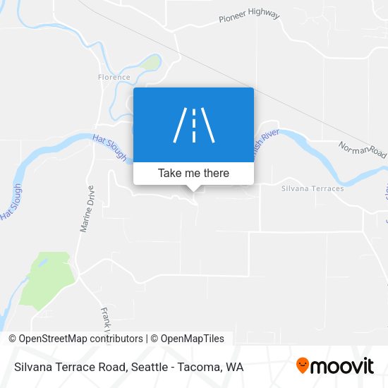 Mapa de Silvana Terrace Road
