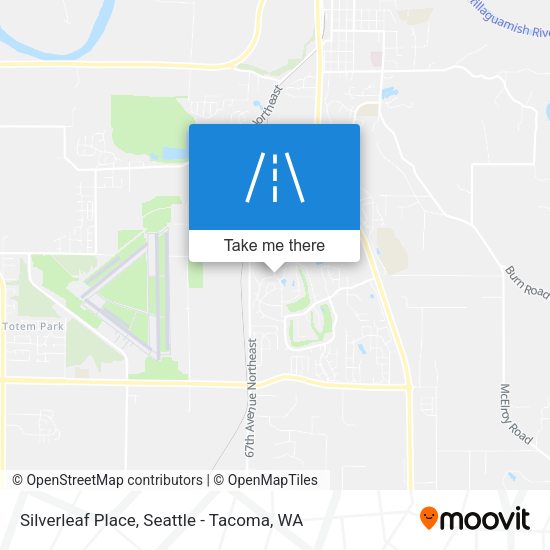 Mapa de Silverleaf Place