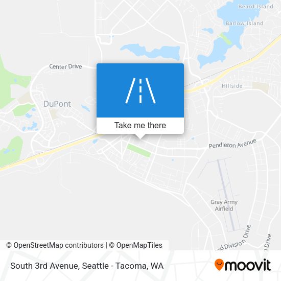 Mapa de South 3rd Avenue