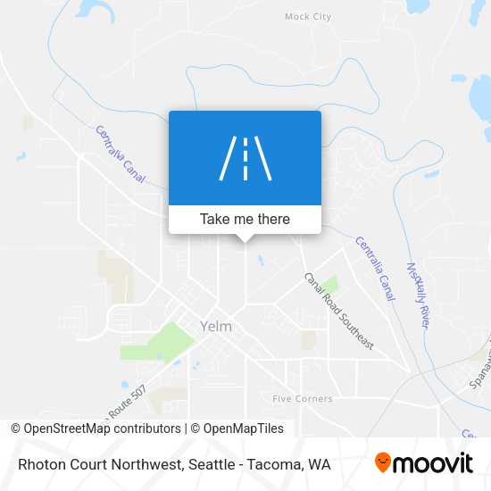 Rhoton Court Northwest map