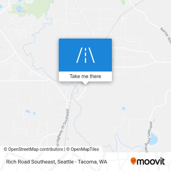 Rich Road Southeast map