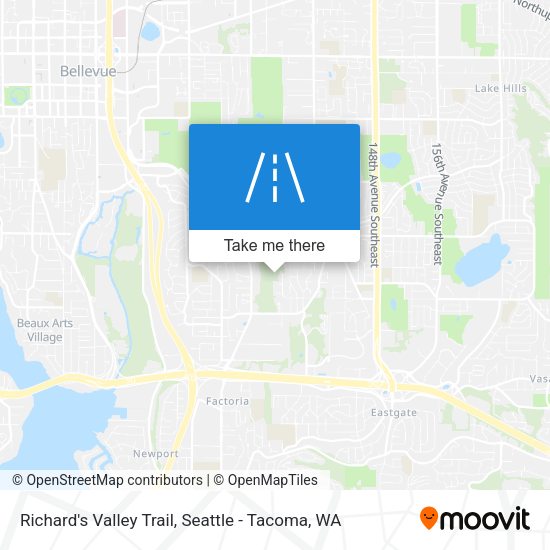 Mapa de Richard's Valley Trail