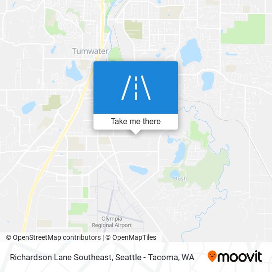 Richardson Lane Southeast map