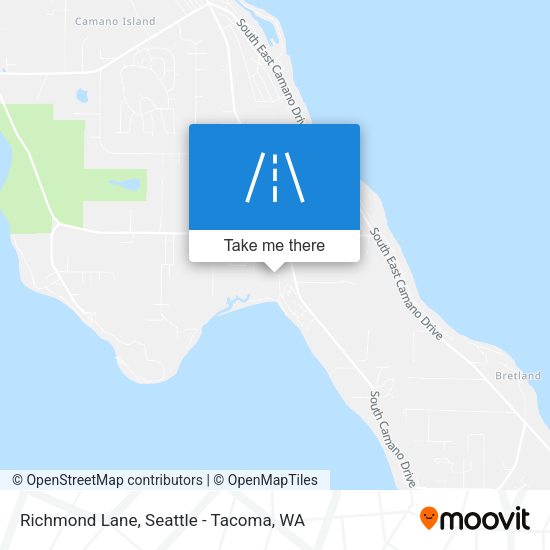 Richmond Lane map