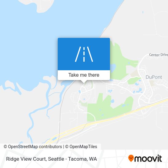Ridge View Court map