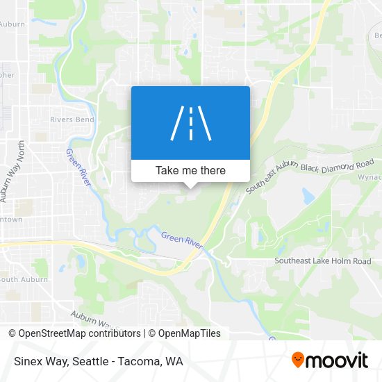 Sinex Way map