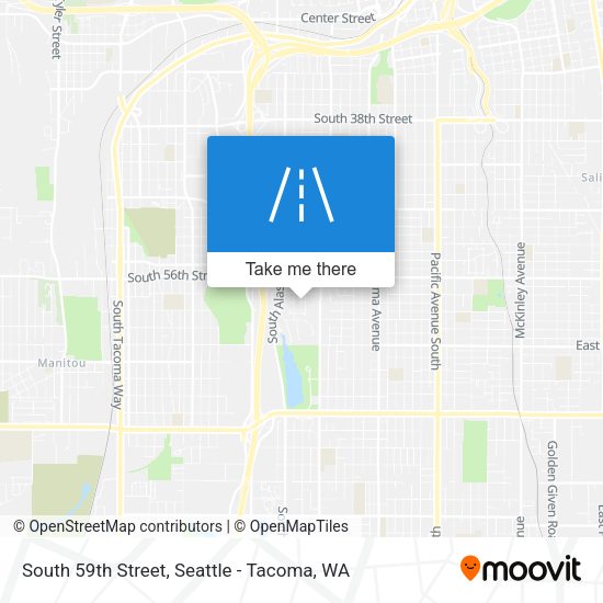 Mapa de South 59th Street