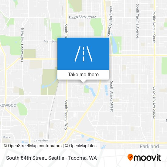Mapa de South 84th Street