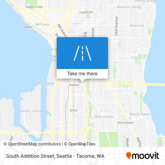South Addition Street map