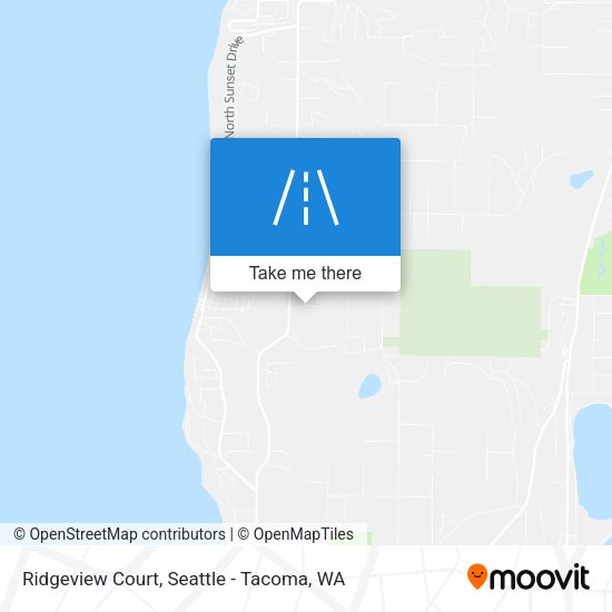 Mapa de Ridgeview Court