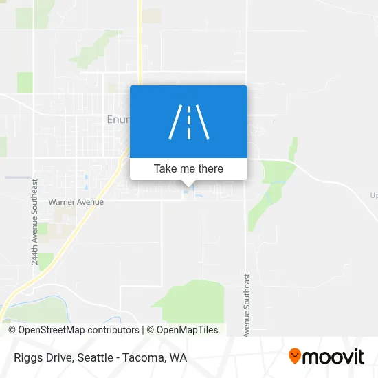 Riggs Drive map