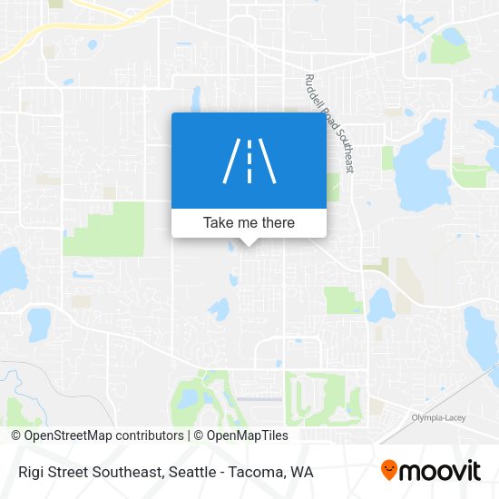 Mapa de Rigi Street Southeast