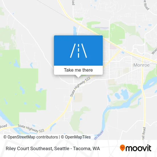 Riley Court Southeast map