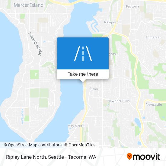 Mapa de Ripley Lane North