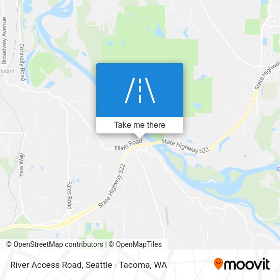 Mapa de River Access Road