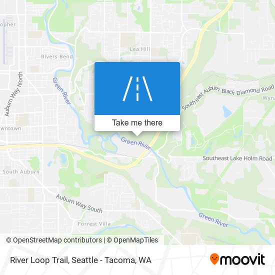 Mapa de River Loop Trail