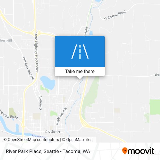 River Park Place map