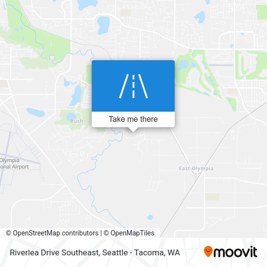 Riverlea Drive Southeast map