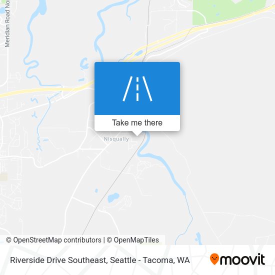 Mapa de Riverside Drive Southeast