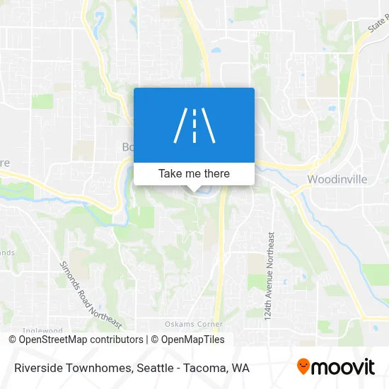 Riverside Townhomes map