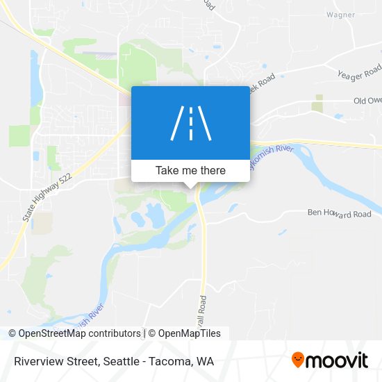 Mapa de Riverview Street