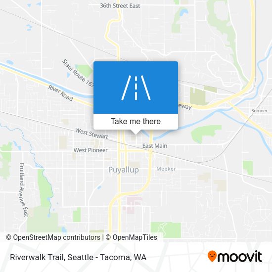 Riverwalk Trail map