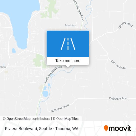 Mapa de Riviera Boulevard