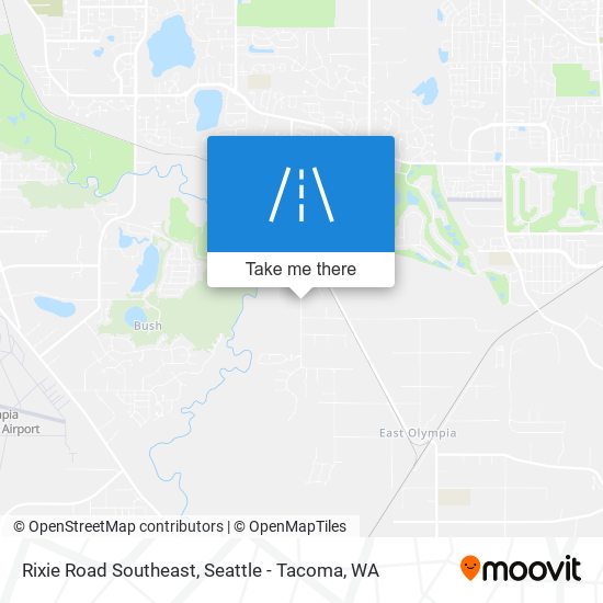 Mapa de Rixie Road Southeast