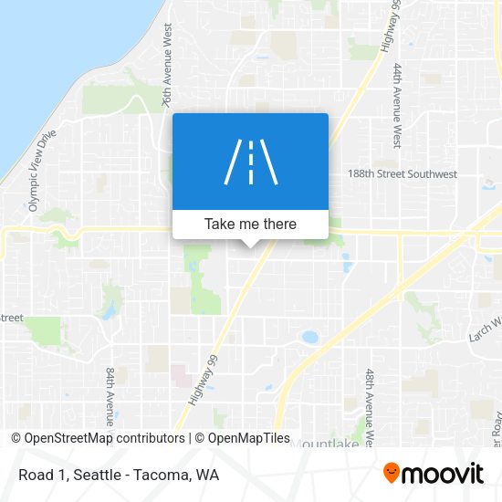 Road 1 map