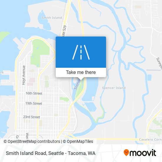 Mapa de Smith Island Road