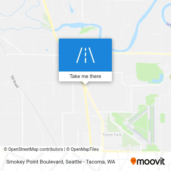 Smokey Point Boulevard map