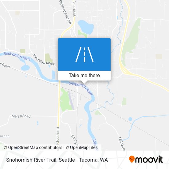 Snohomish River Trail map