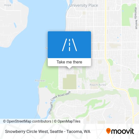 Mapa de Snowberry Circle West