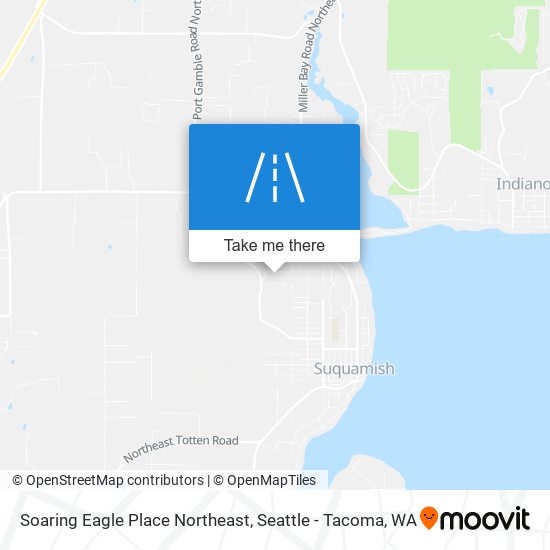 Soaring Eagle Place Northeast map