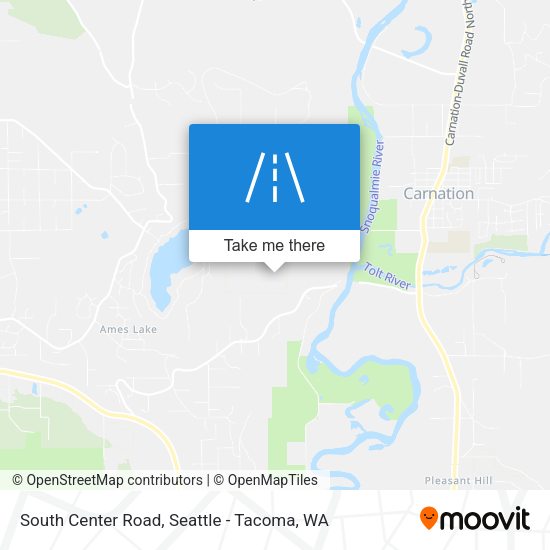 South Center Road map