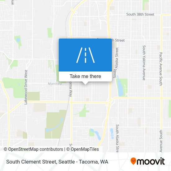 Mapa de South Clement Street