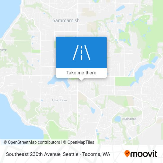 Mapa de Southeast 230th Avenue