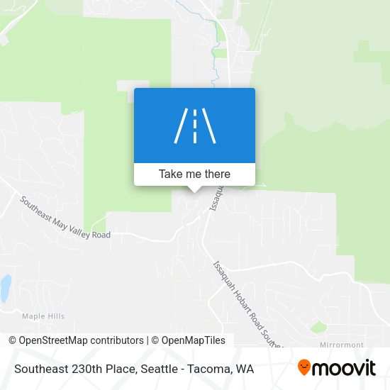 Mapa de Southeast 230th Place