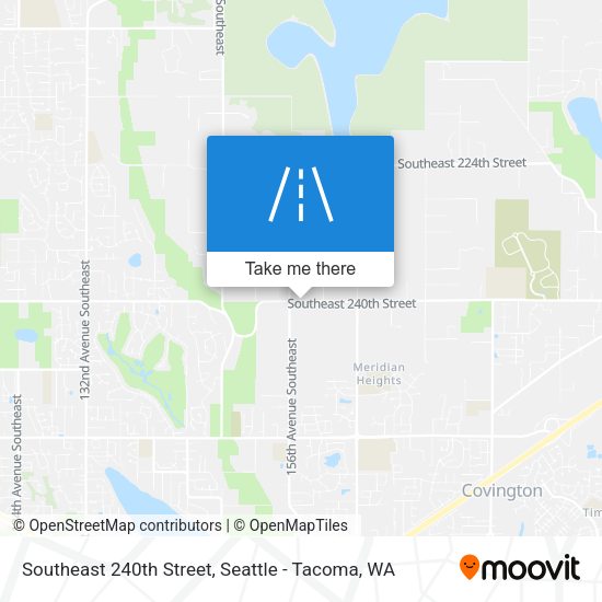 Mapa de Southeast 240th Street