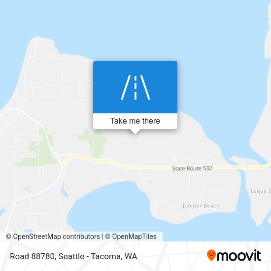 Road 88780 map