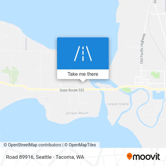 Road 89916 map
